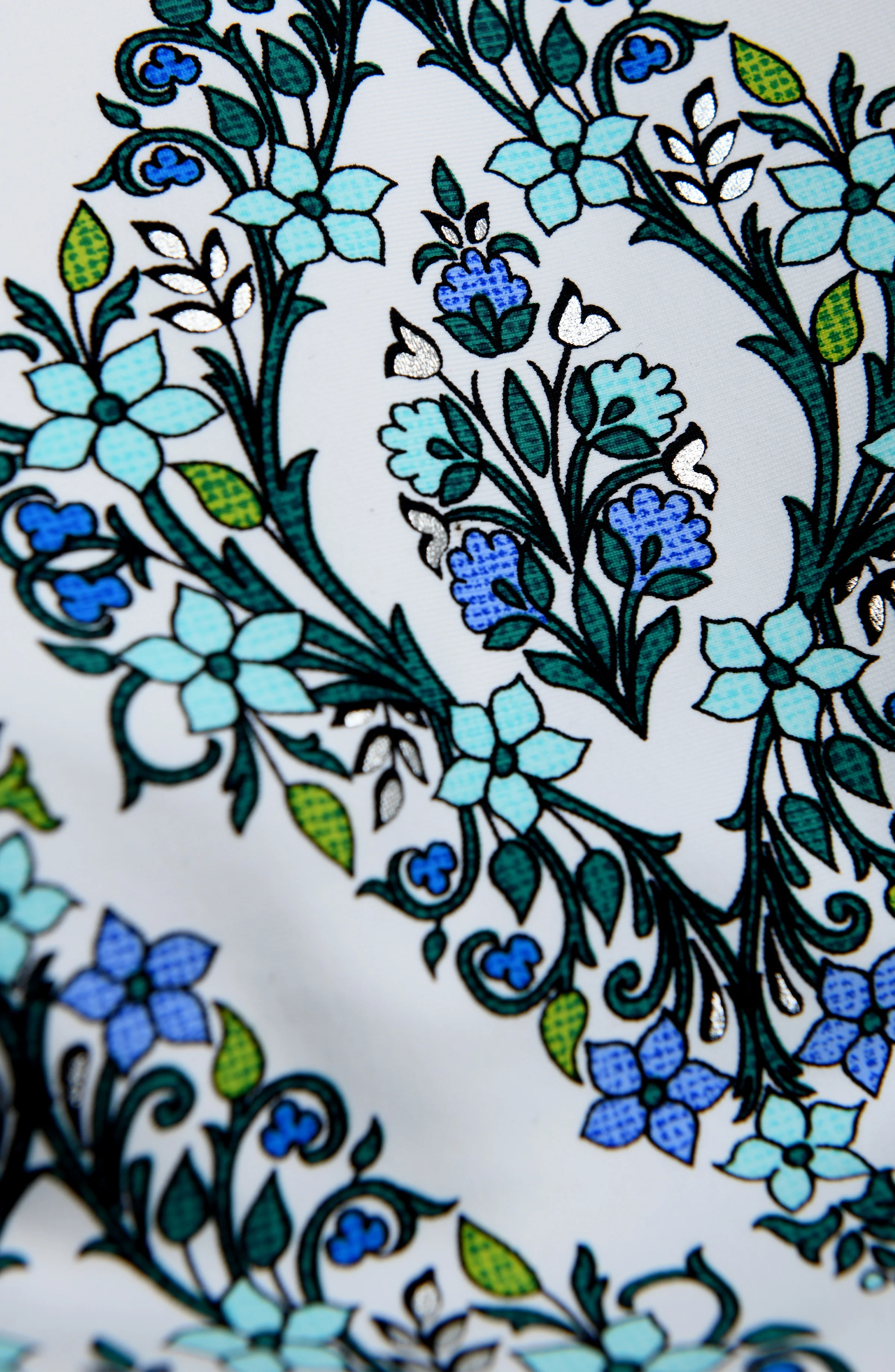 Deja-Blue Diamond Kimono Cover Up - Image 10