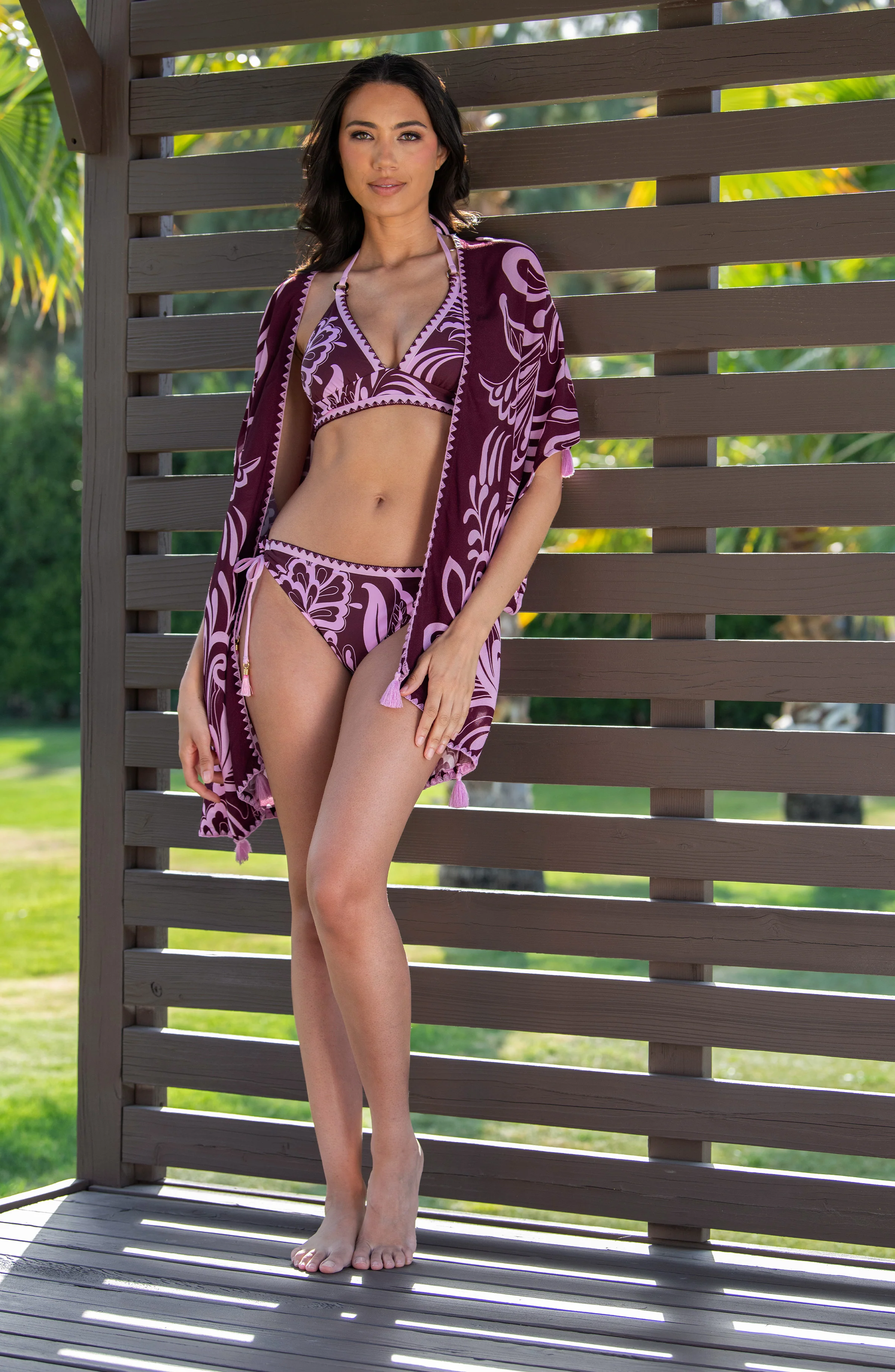 Fiji Flora Kimono Cover Up - Image 8