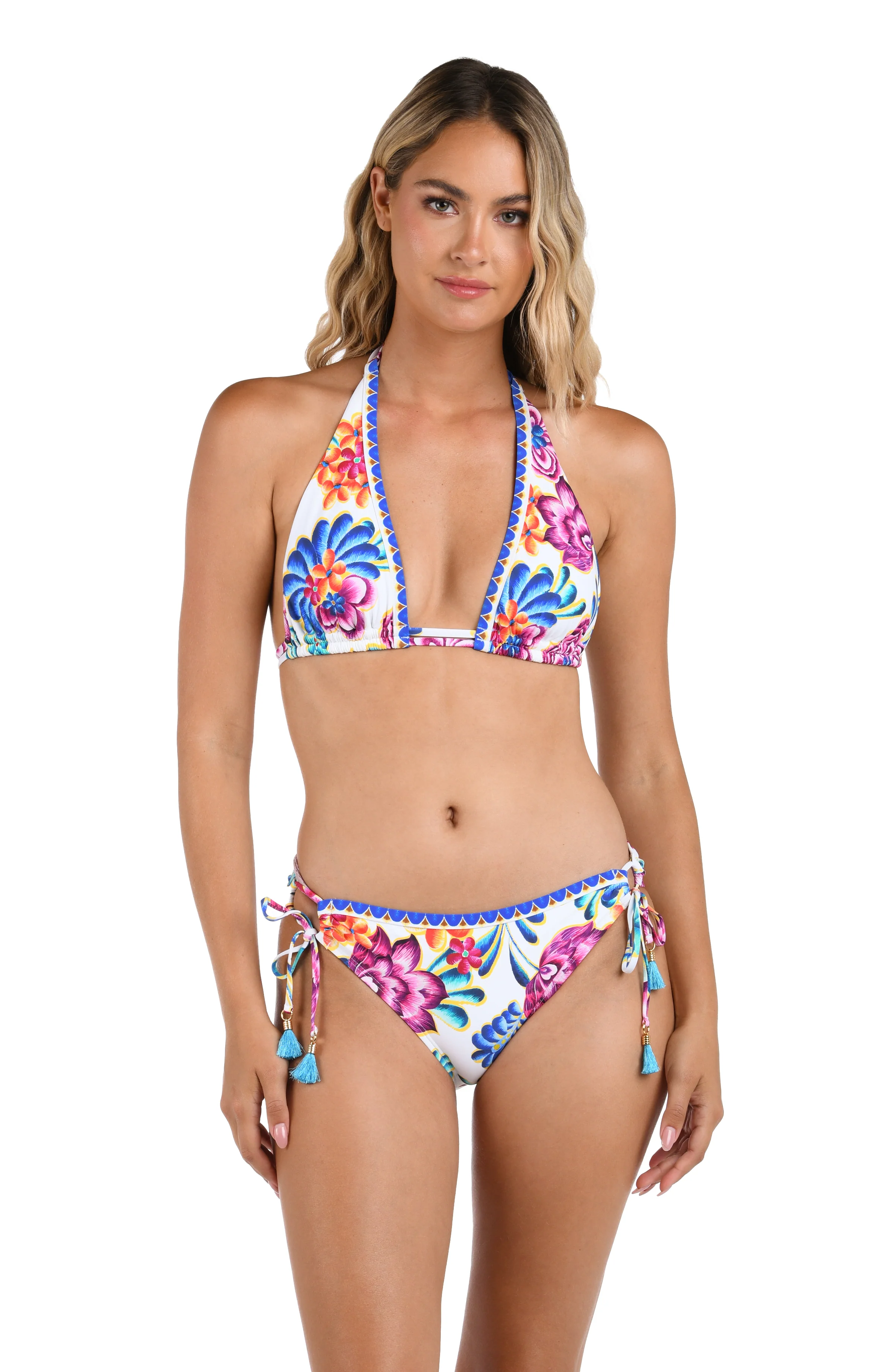 Flor De Paradiso Side Tie Hipster Bottom - FINAL SALE - Image 3