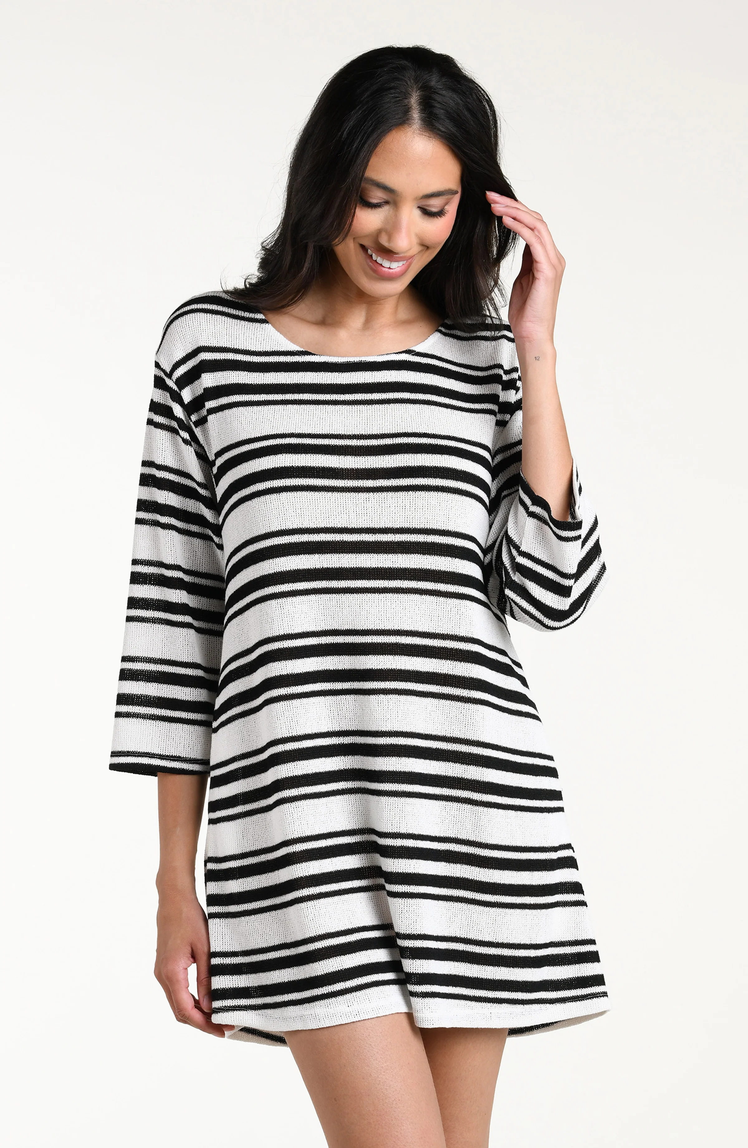 Boardwalk Stripe Scoop Neck Tunic - Image 4