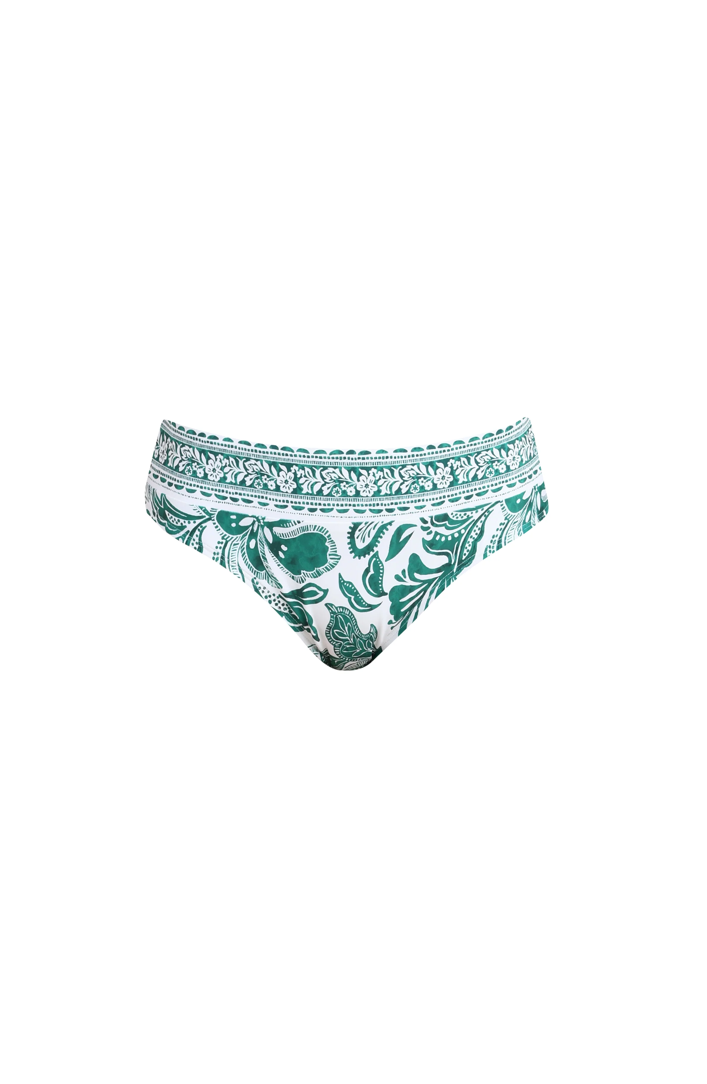 Botanical Brocade Mid-Waist Bottom - Image 5