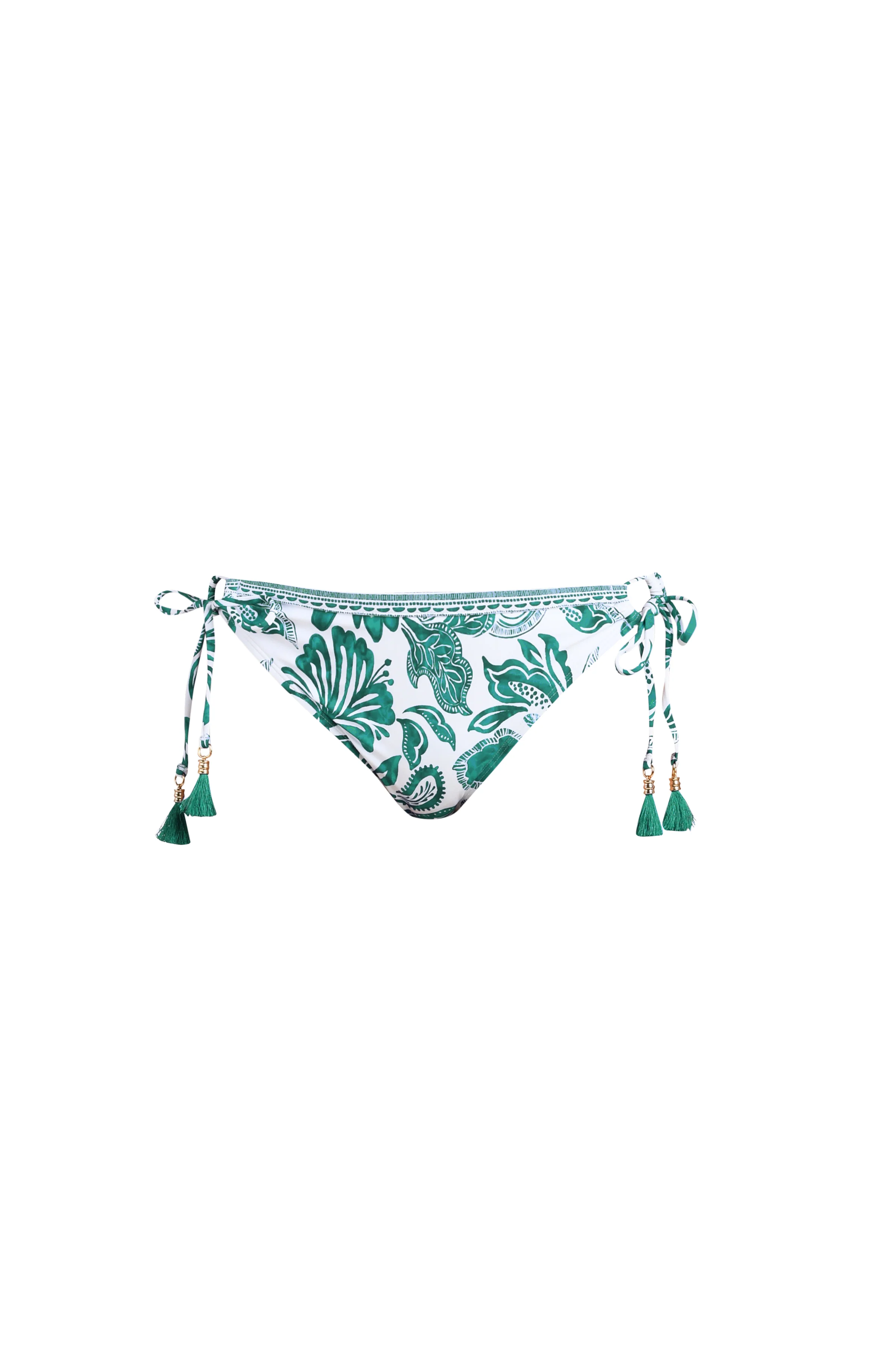 Botanical Brocade Side Tie Hipster Bottom - Image 5