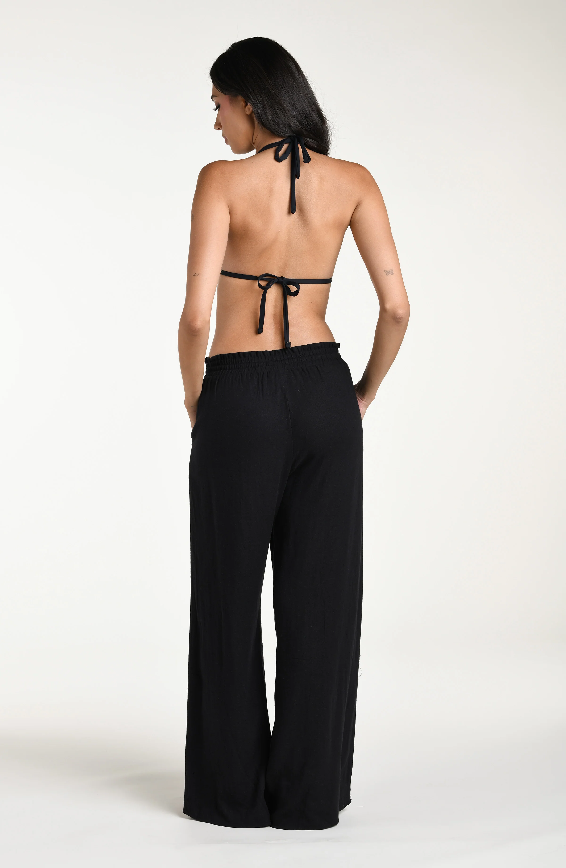 Delphine Coast Beach Pant - Black - Image 5