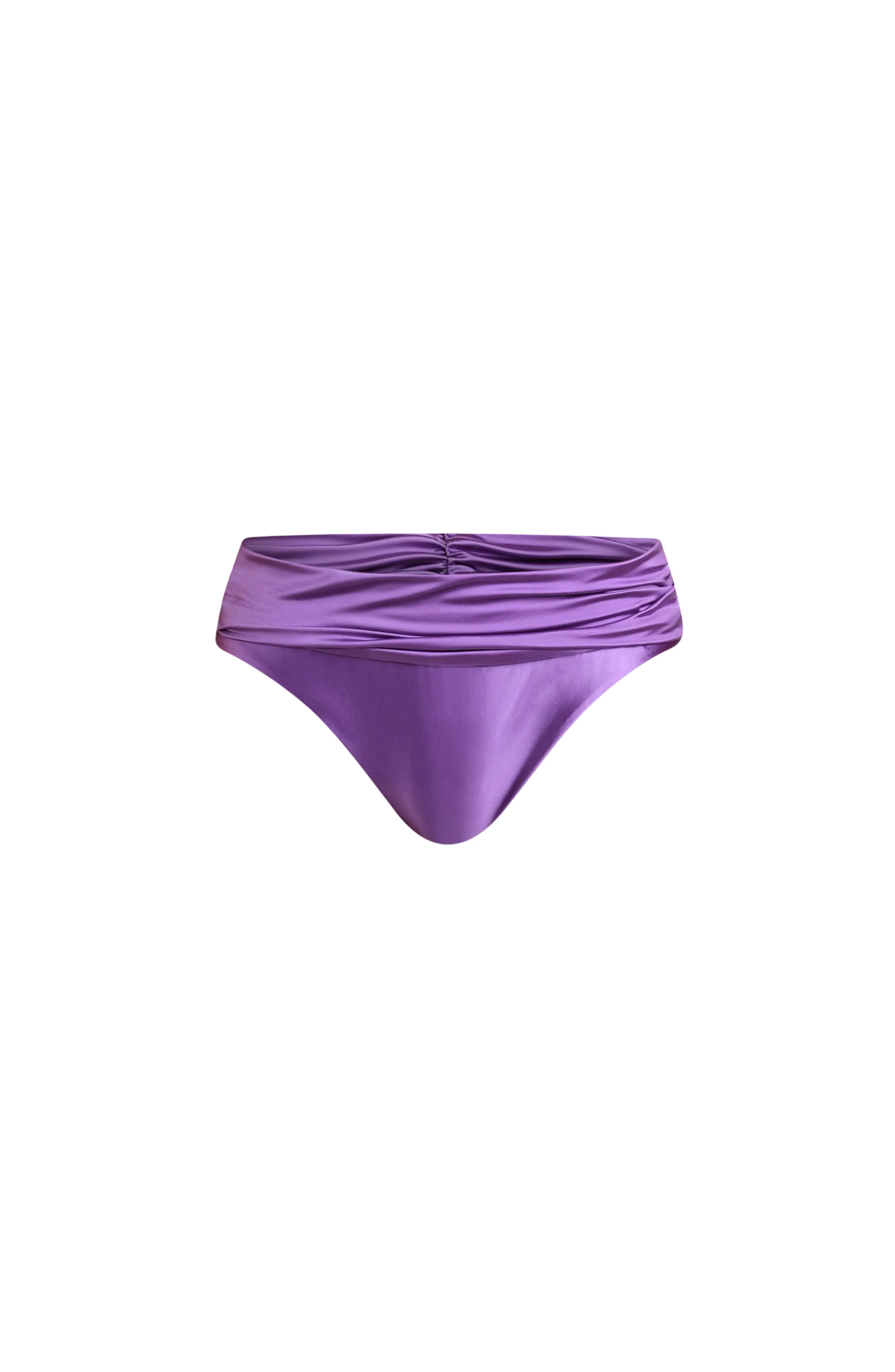 Earth Goddess Ruched Band Hipster Bottom - Lavender - Image 5