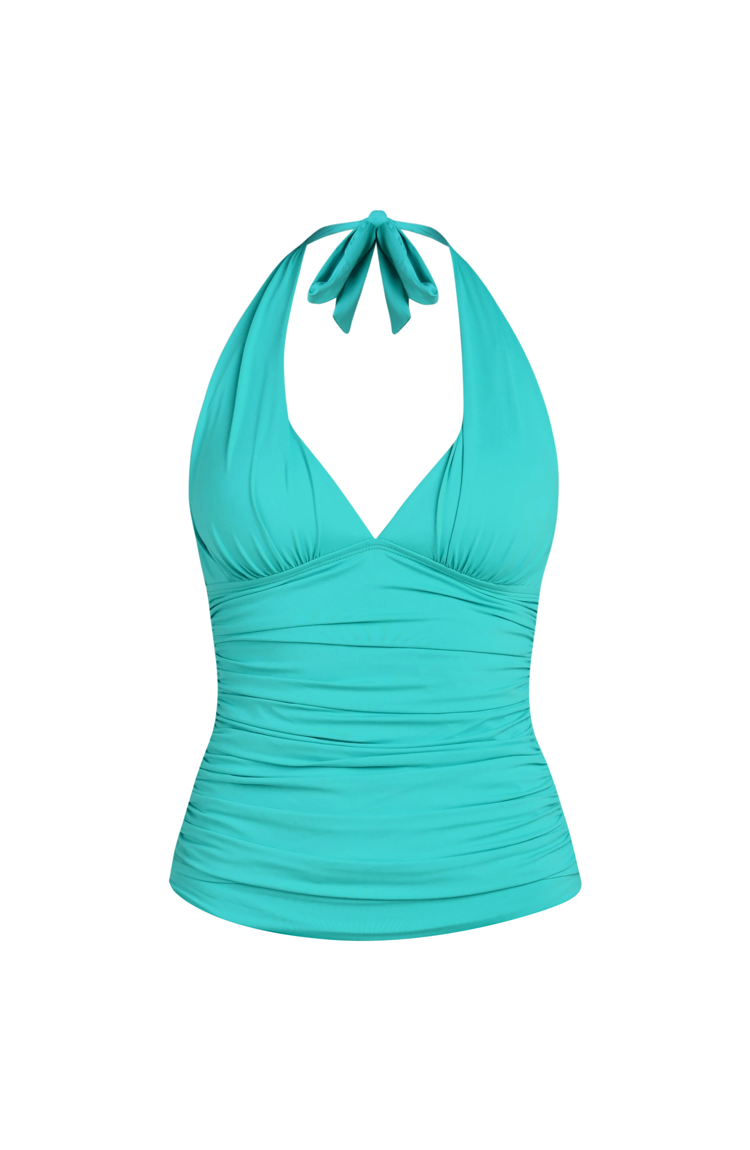 Island Goddess Halter Tankini Top - Calypso - Image 4