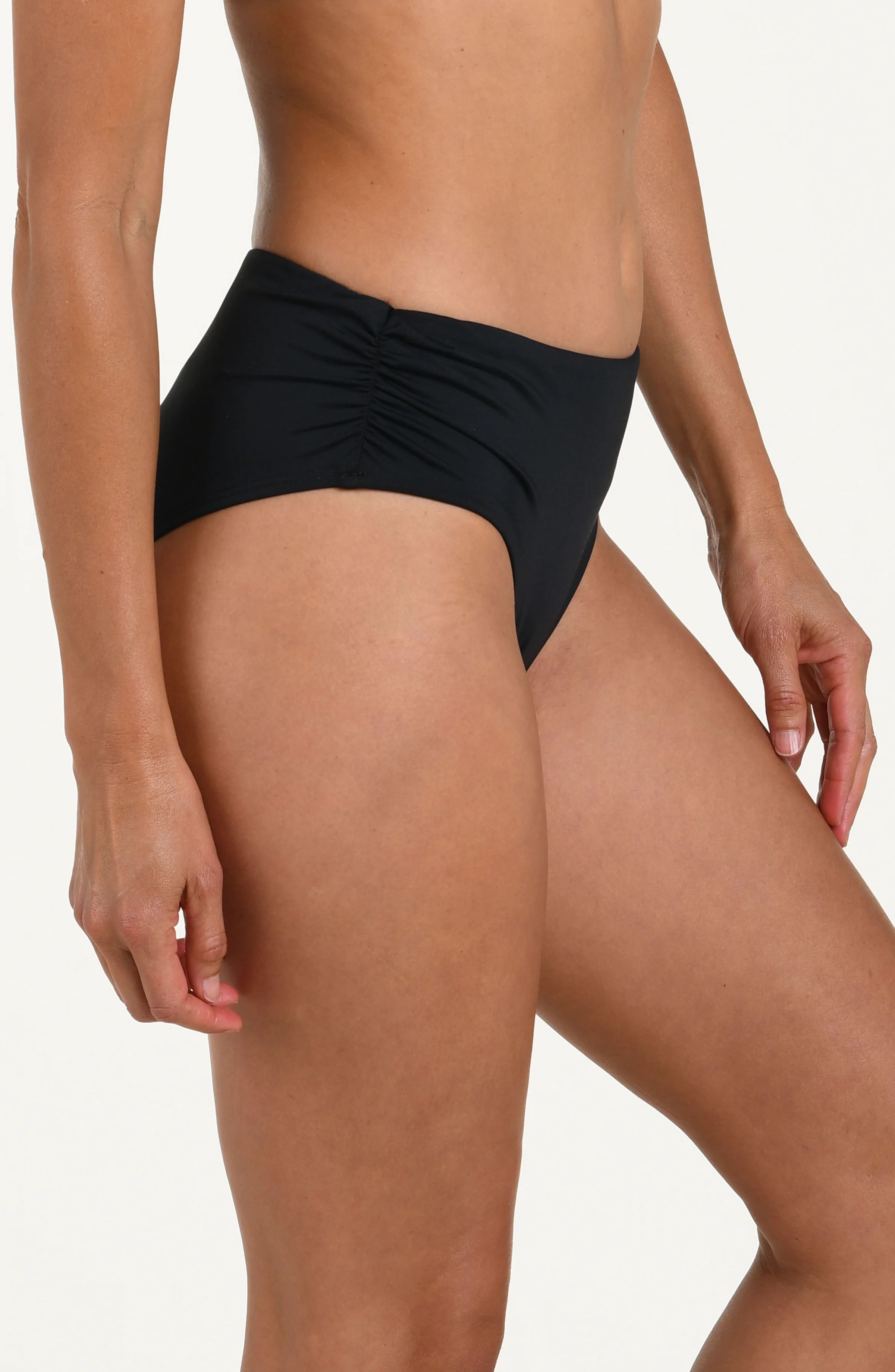 Island Goddess Mid Waist Bottom - Black - Image 3