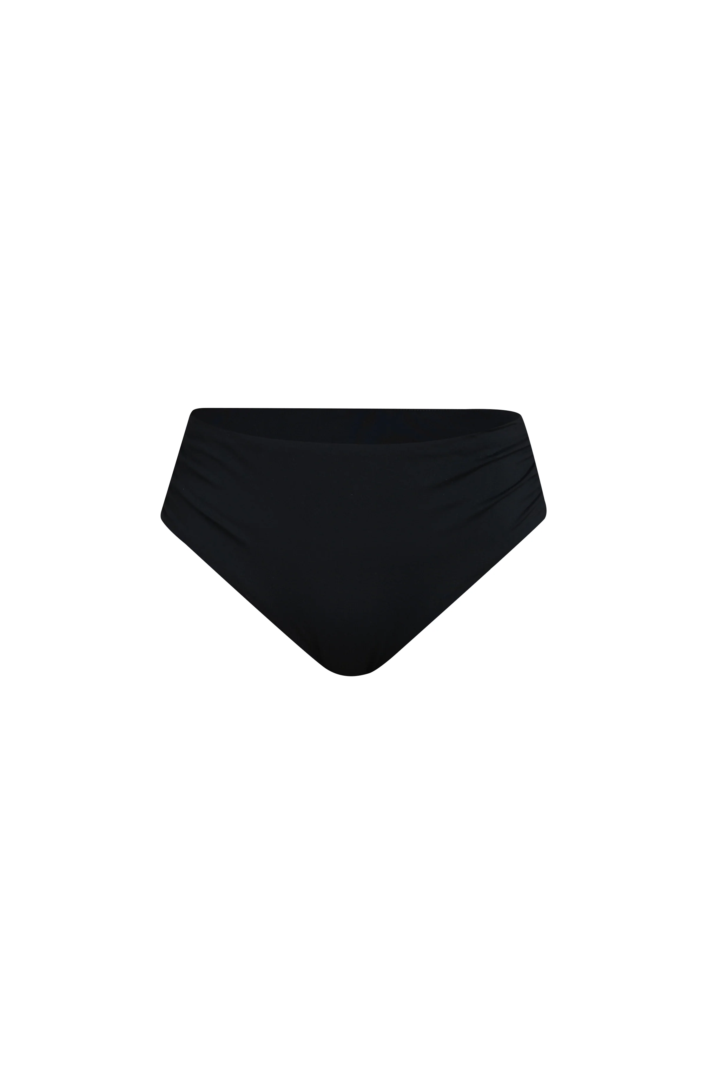 Island Goddess Mid Waist Bottom - Black - Image 8