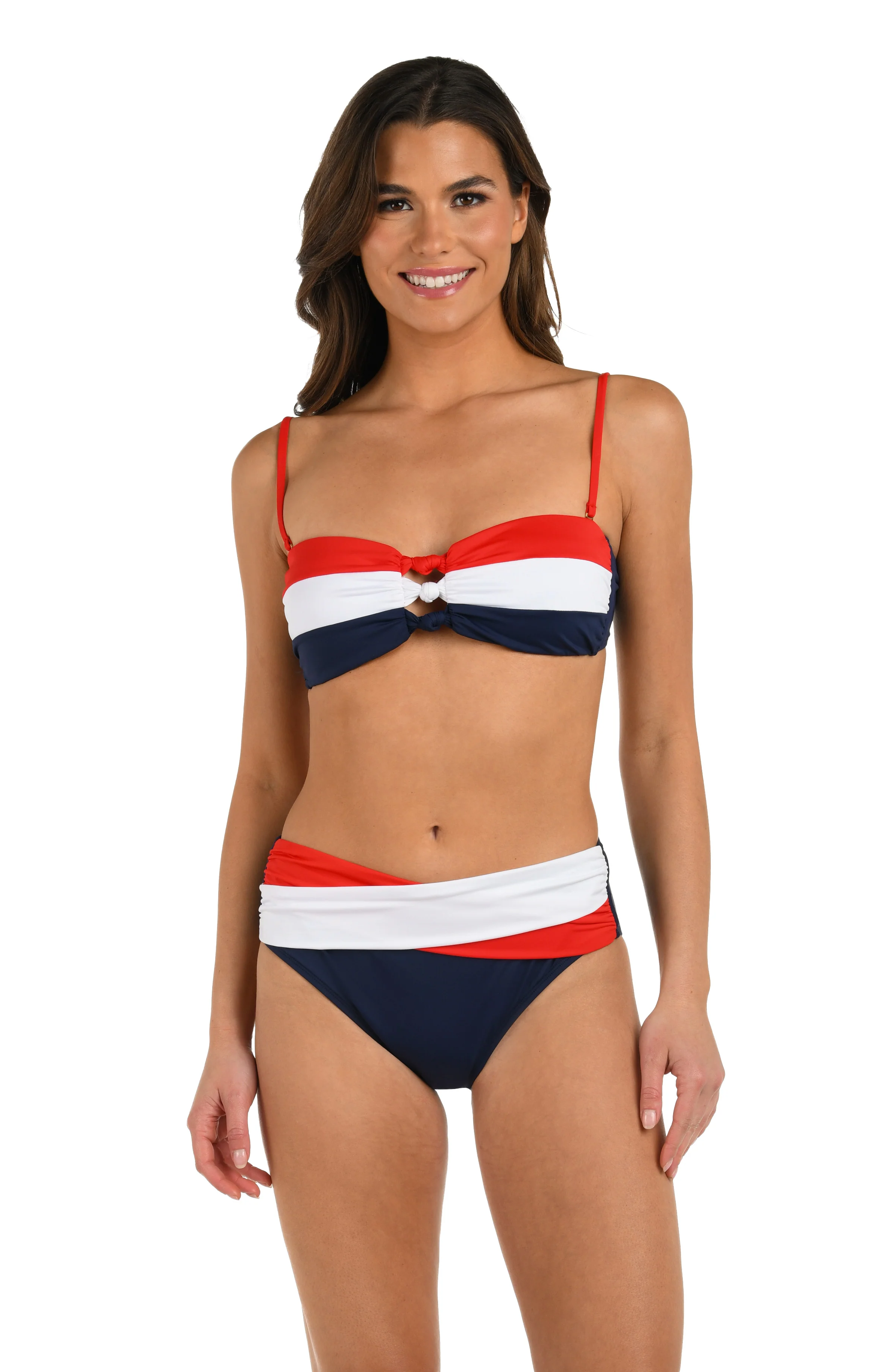 Miss Americana Bandeau Bikini Swimsuit Top - USA - Image 2