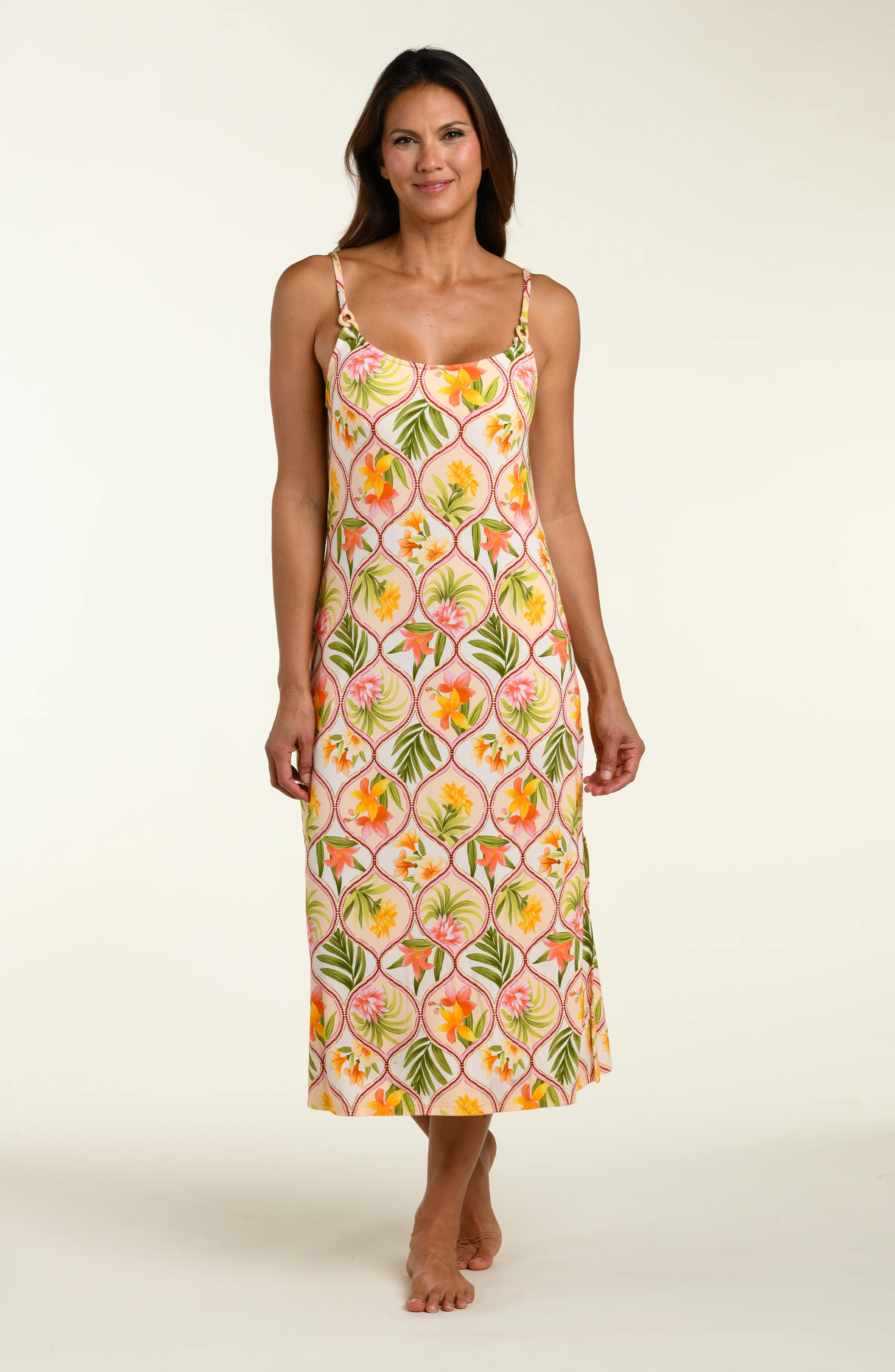 Palm Nouveau Maxi Dress - Image 2