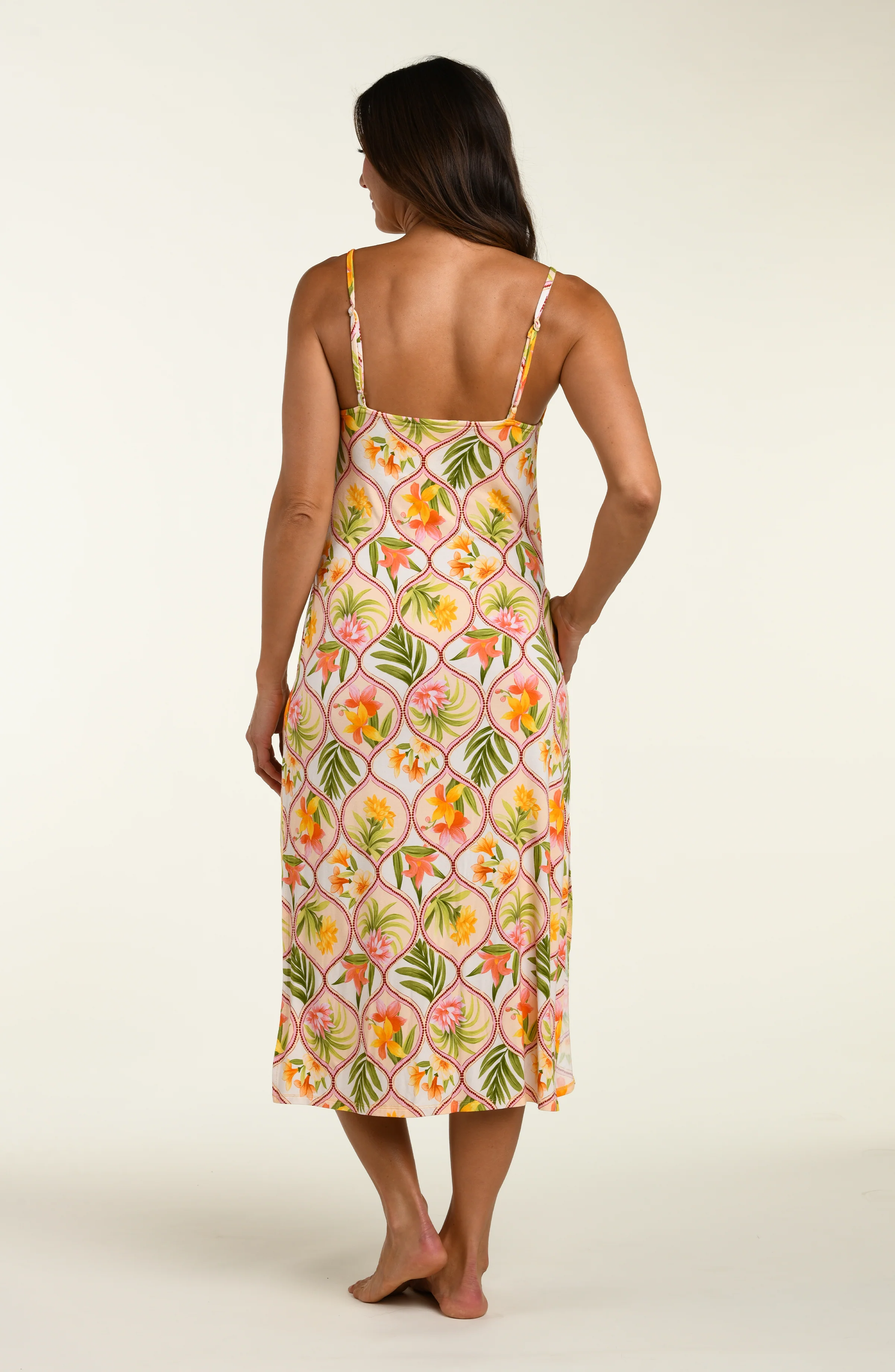Palm Nouveau Maxi Dress - Image 3