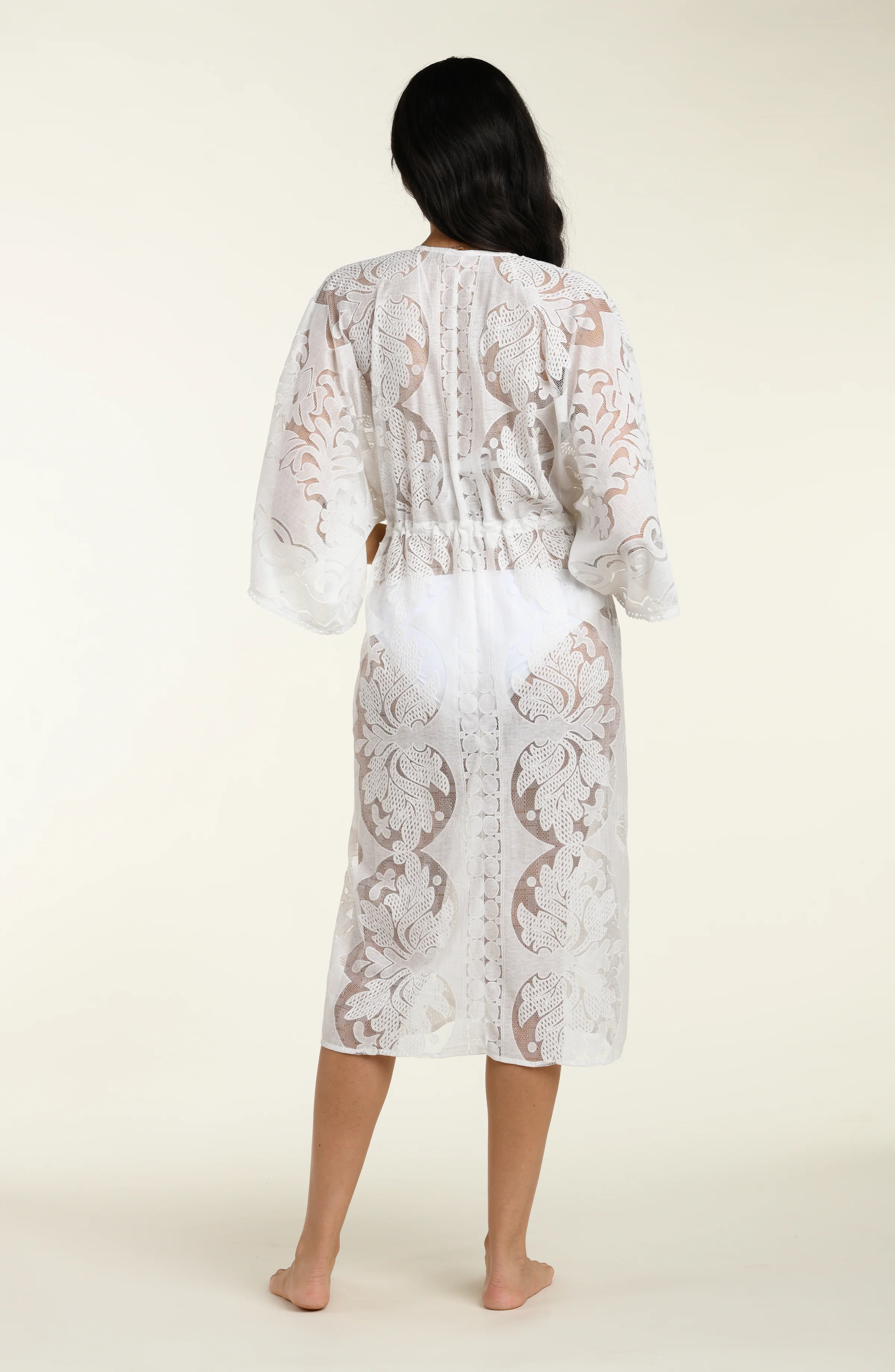 Pearl Coast Covers Long Kimono - Image 3