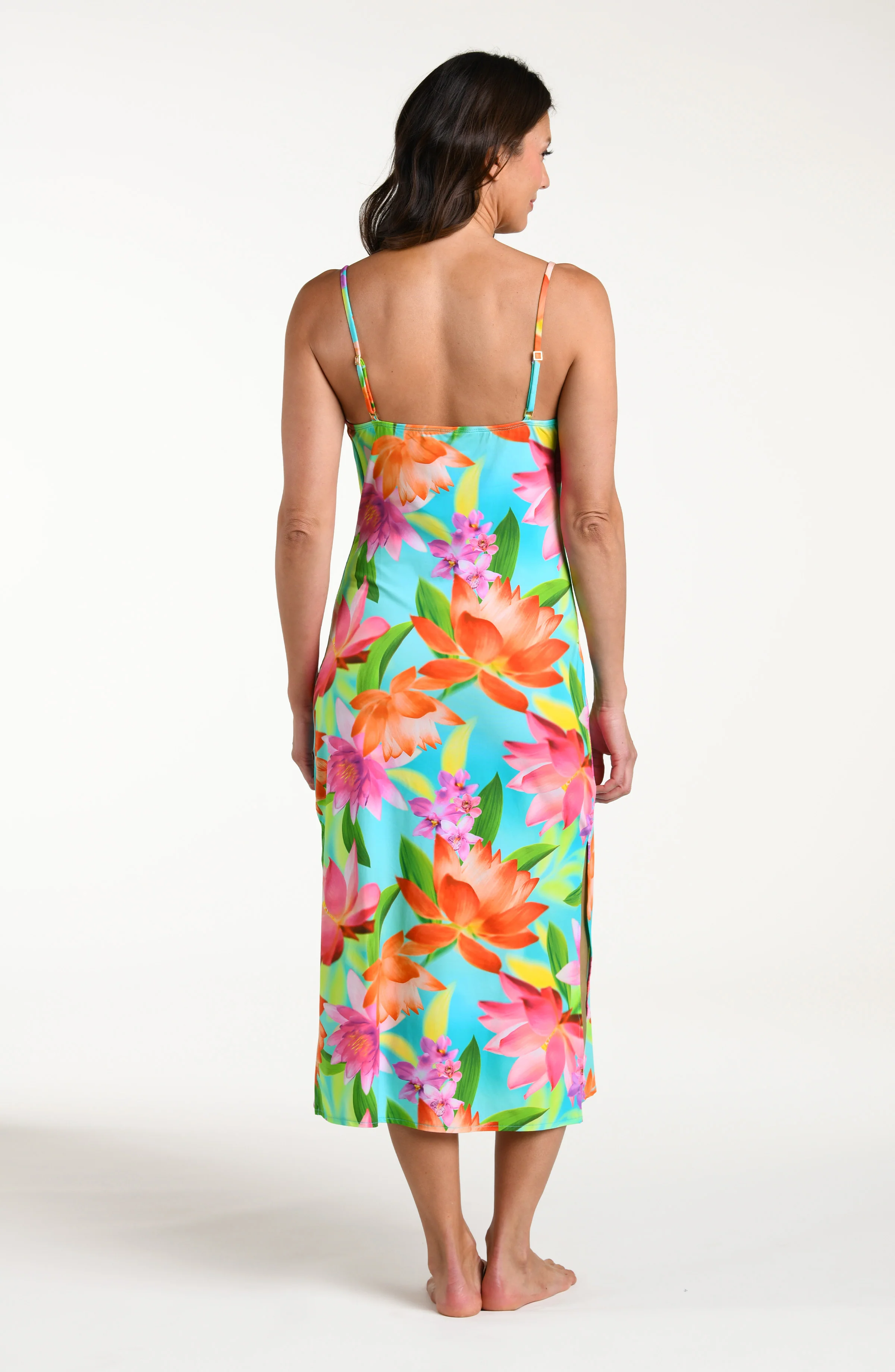 Sunset Botanica Midi Dress - Image 2