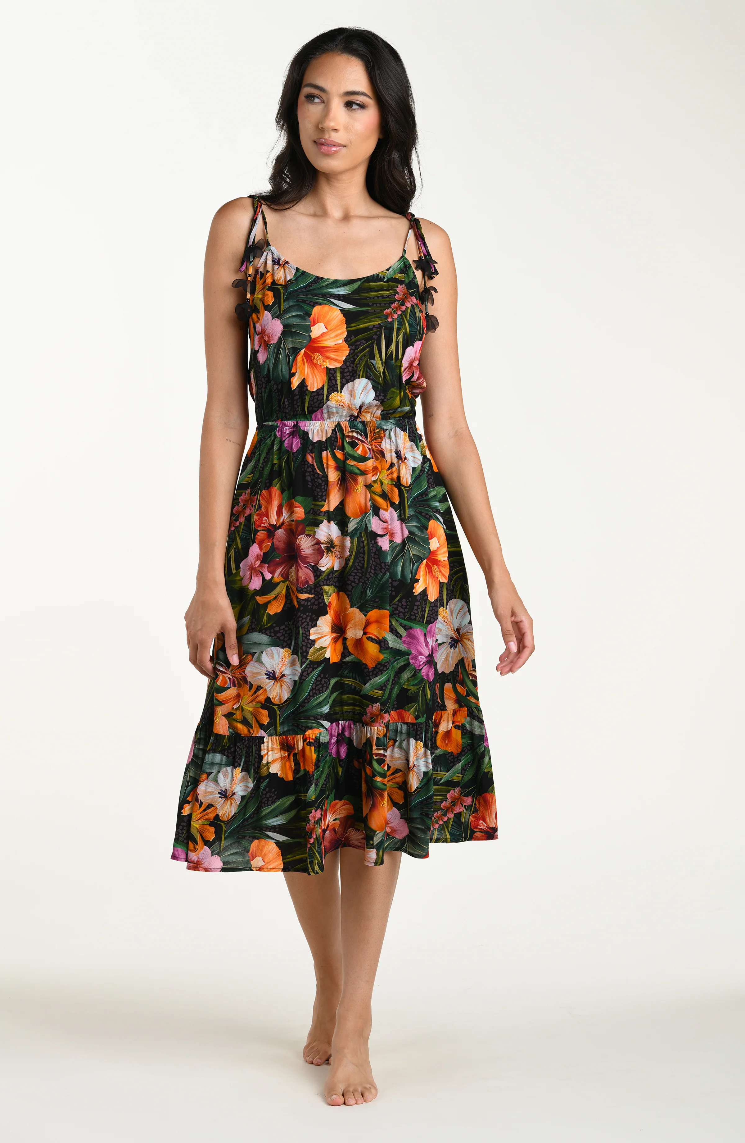 Tropical Hideaway Midi Dress - Image 3