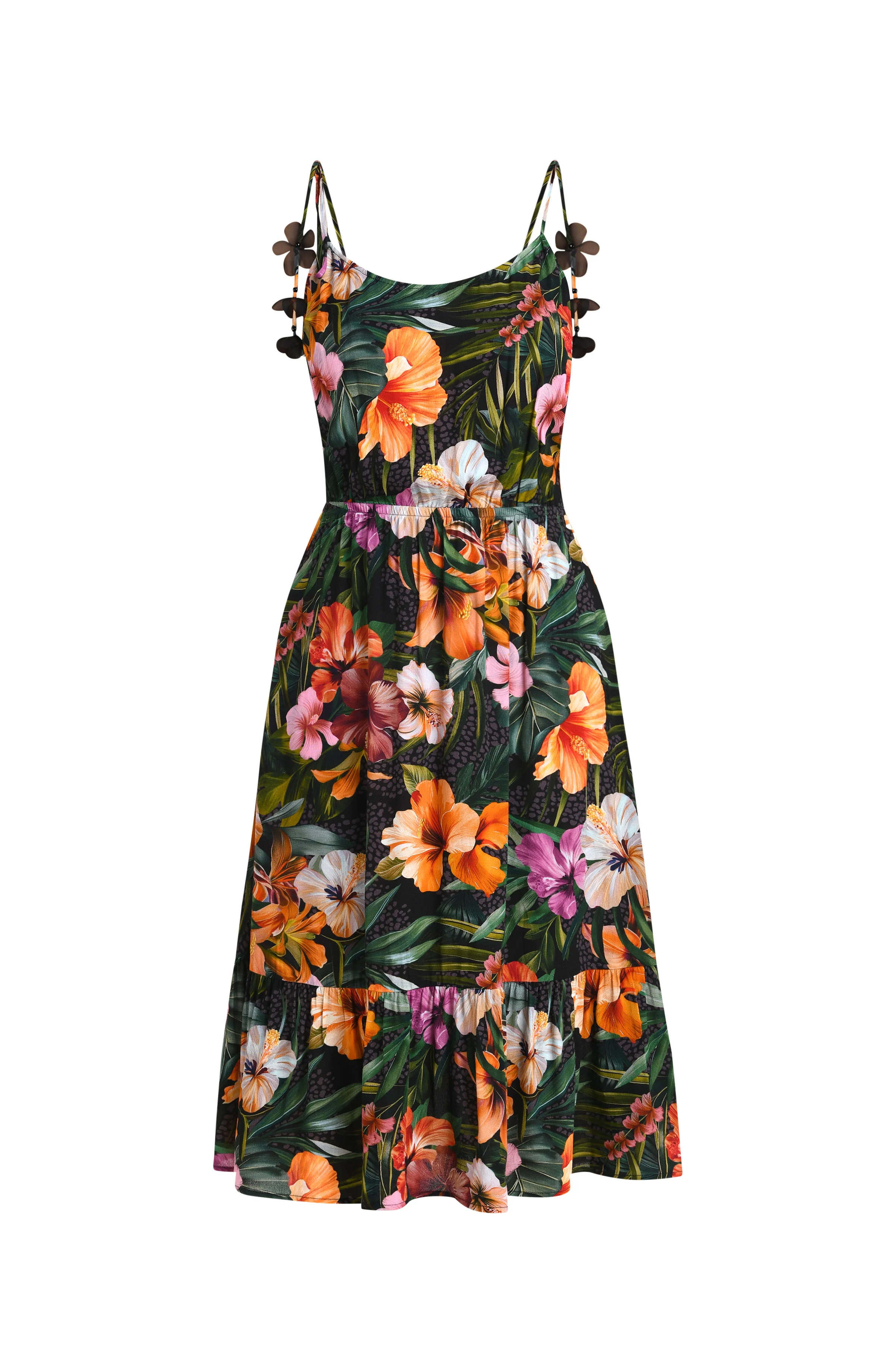 Tropical Hideaway Midi Dress - Image 4
