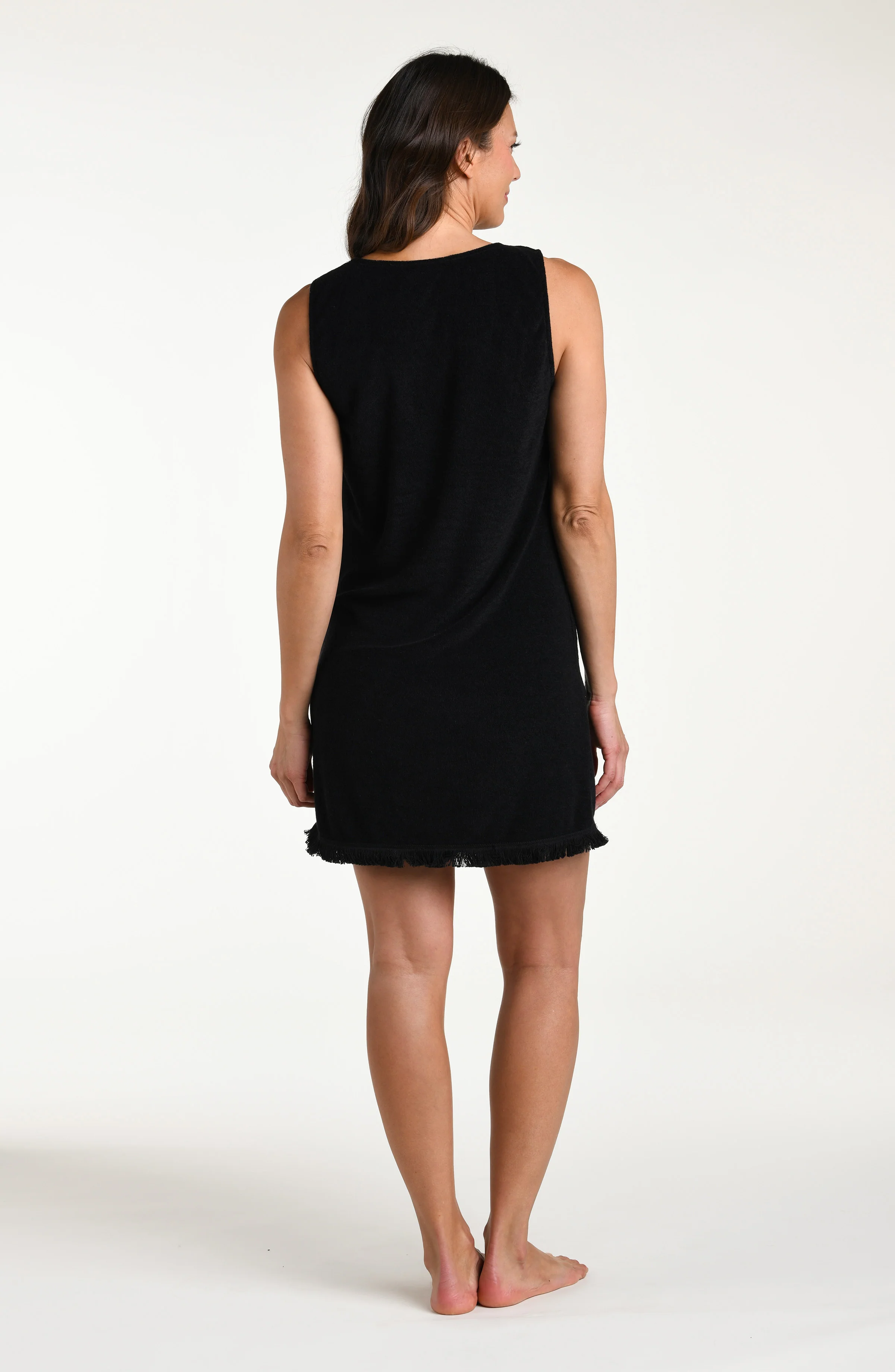 Wild Nomad Mini Dress - Black - Image 6