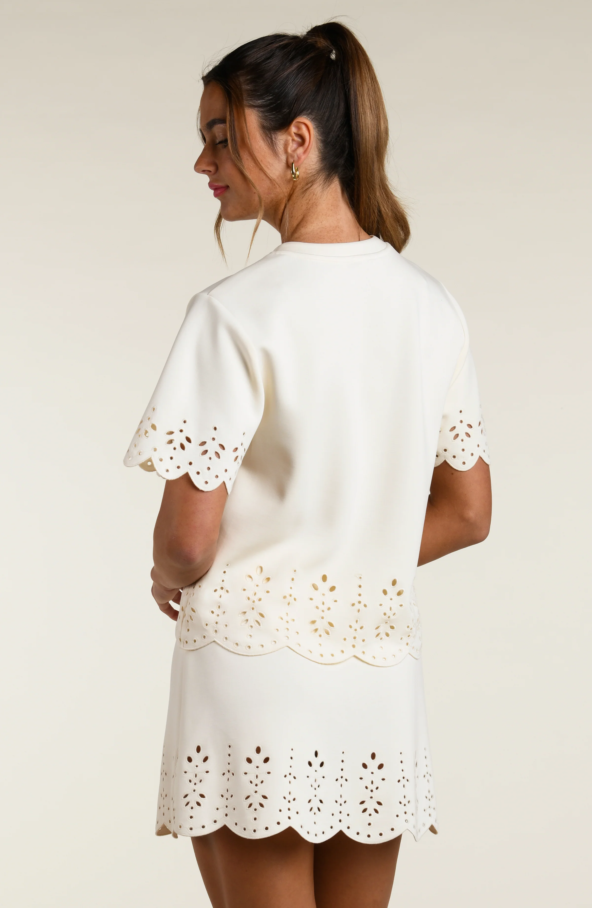 Cloudset Lounge Skirt - Chalk - Image 4