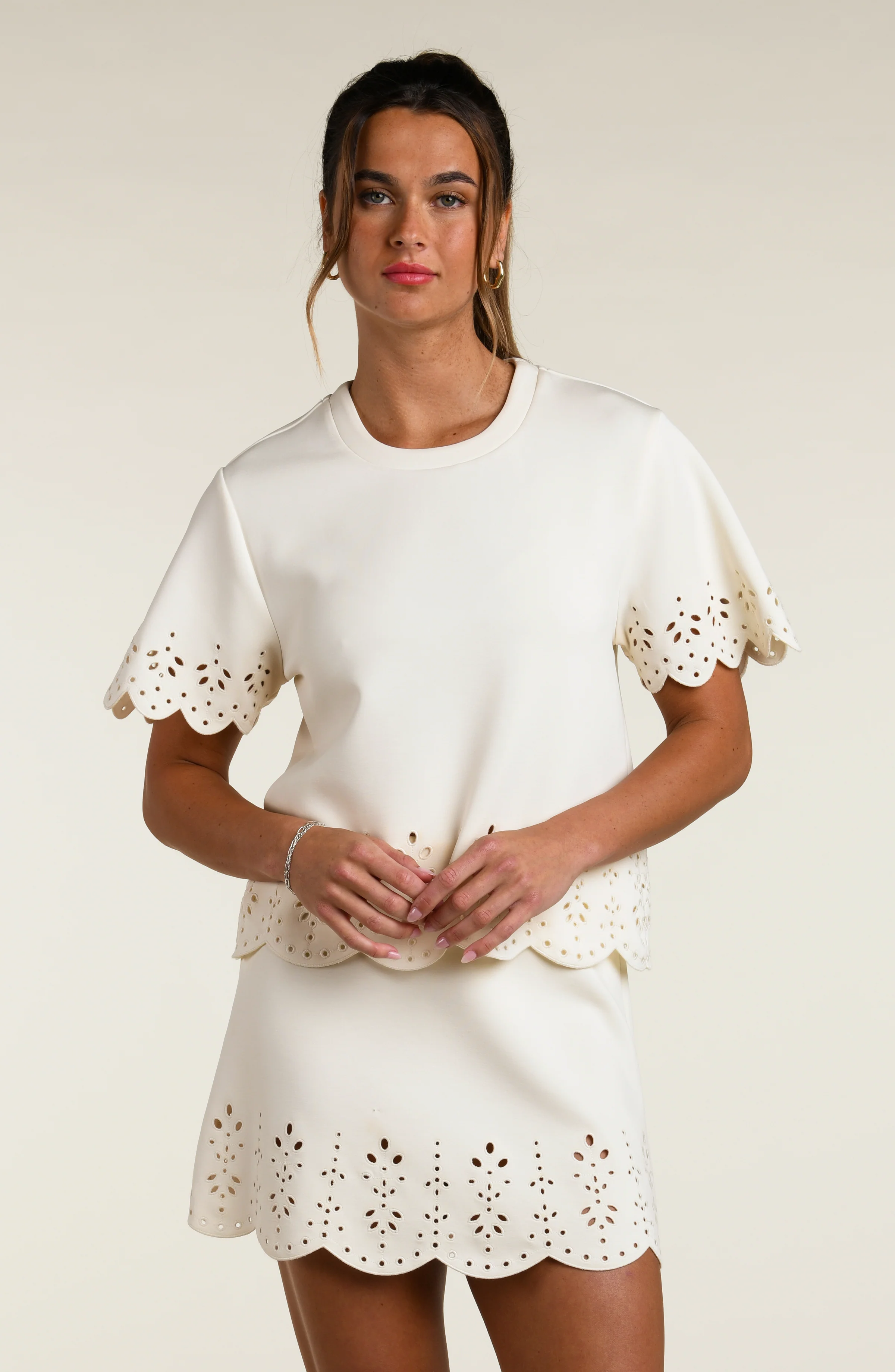Cloudset Lounge Skirt - Chalk - Image 5