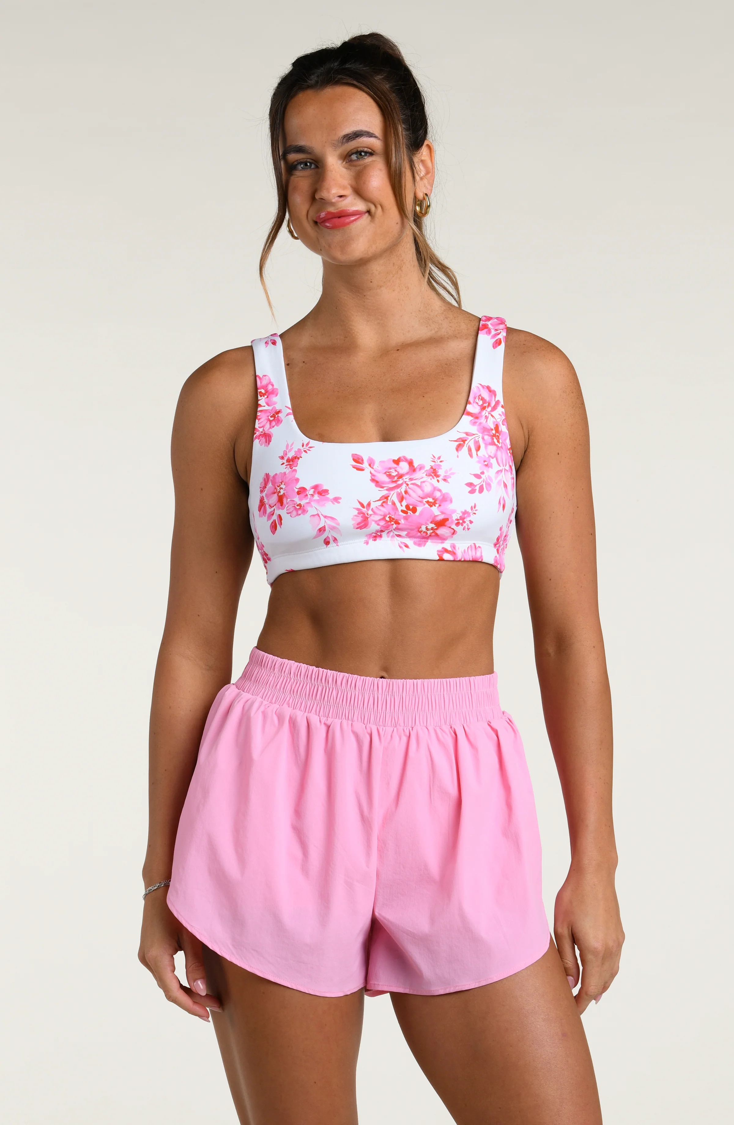 Sport Solids Running Shorts - Strawberry - Image 5