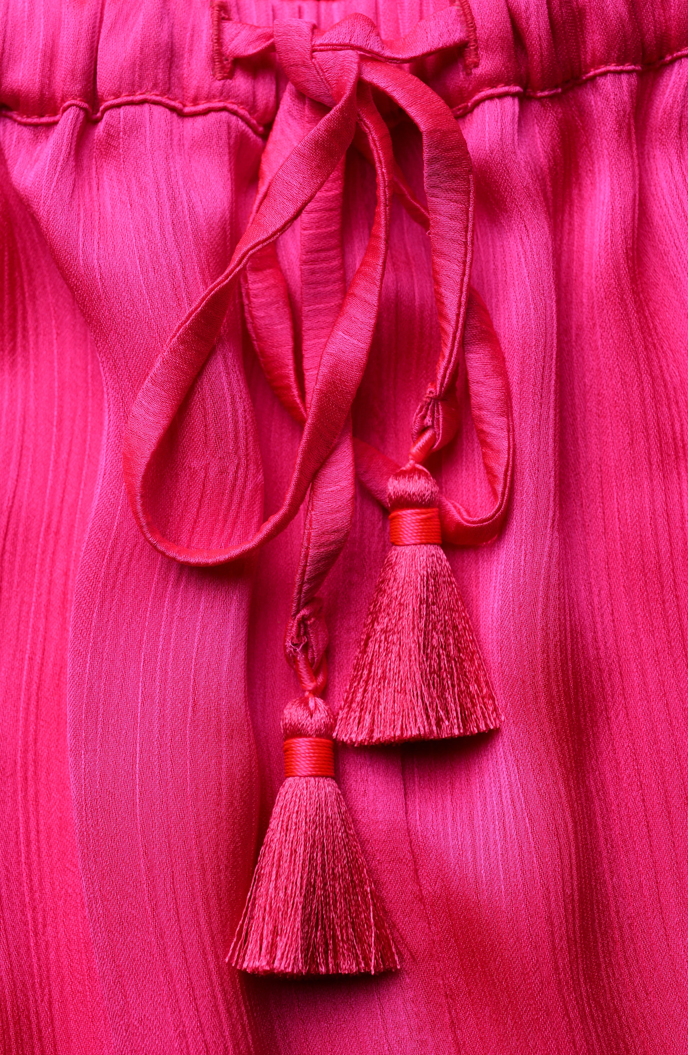 Sunshine 79 Radiance Crinkle Covers V-Neck Tunic - Bright Pink - Image 6