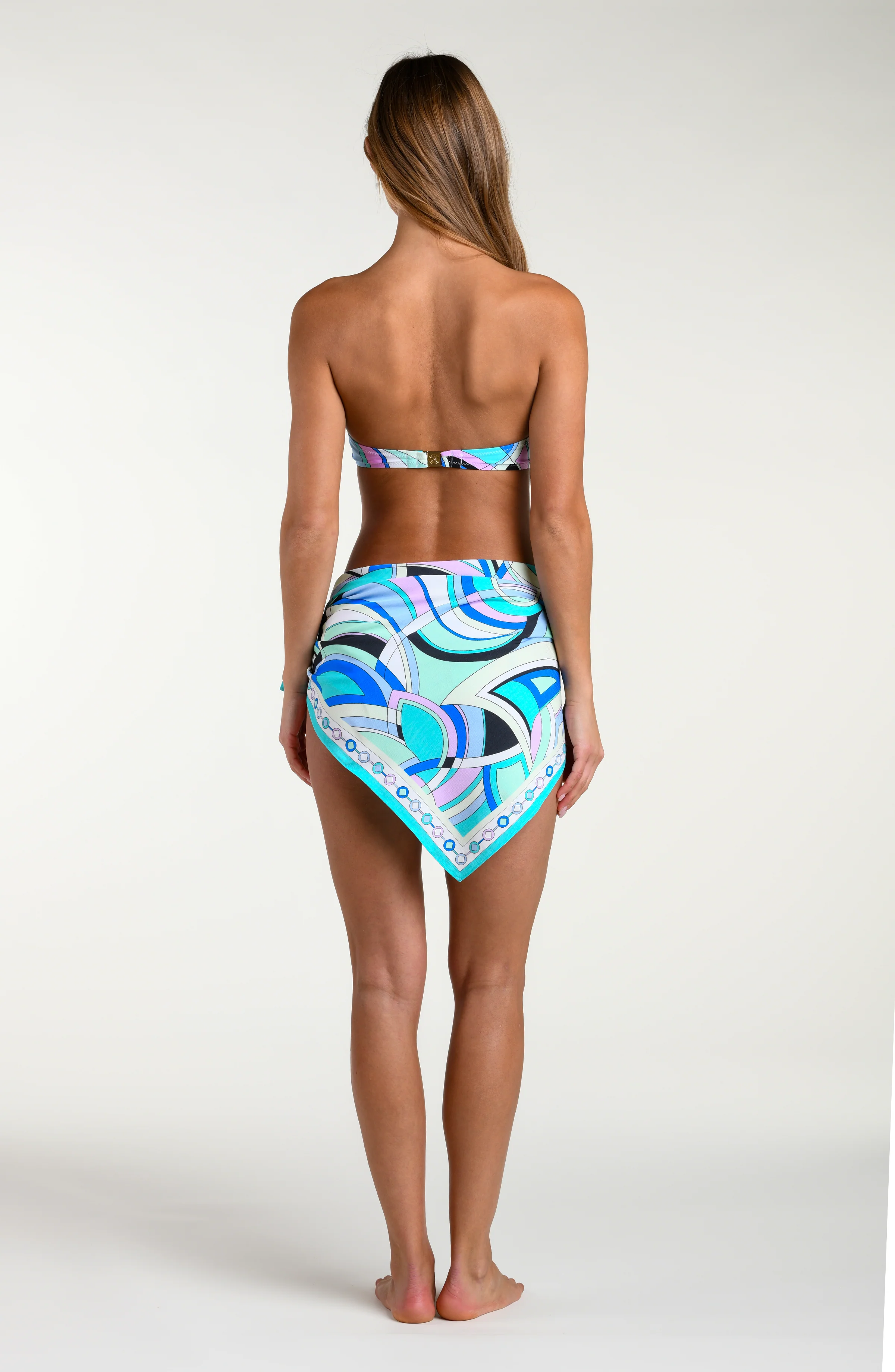 Sunshine 79 Studio Swirl Square Sarong - Image 9