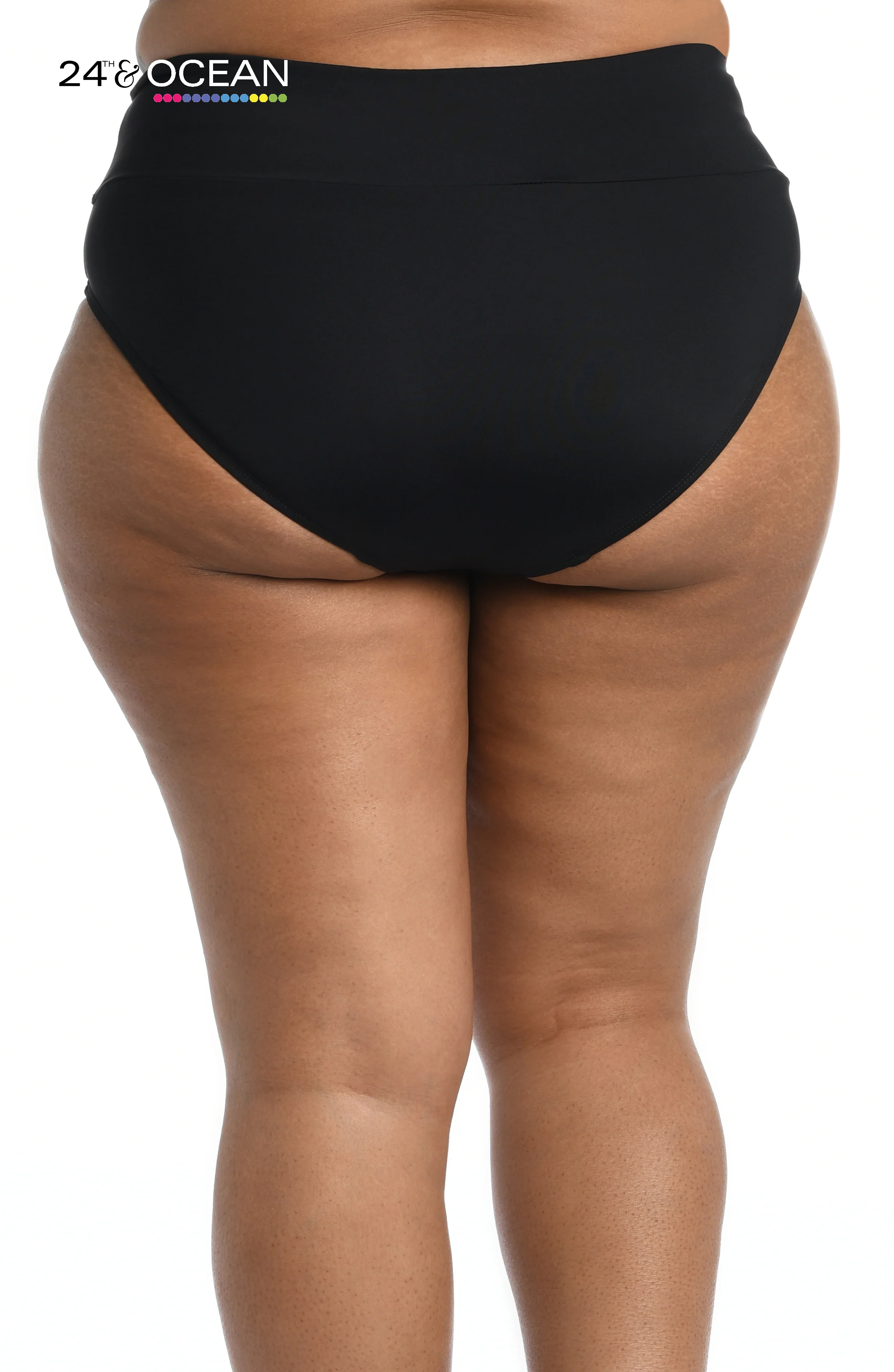 24th & Ocean Solids High Waist Bottom - Image 4