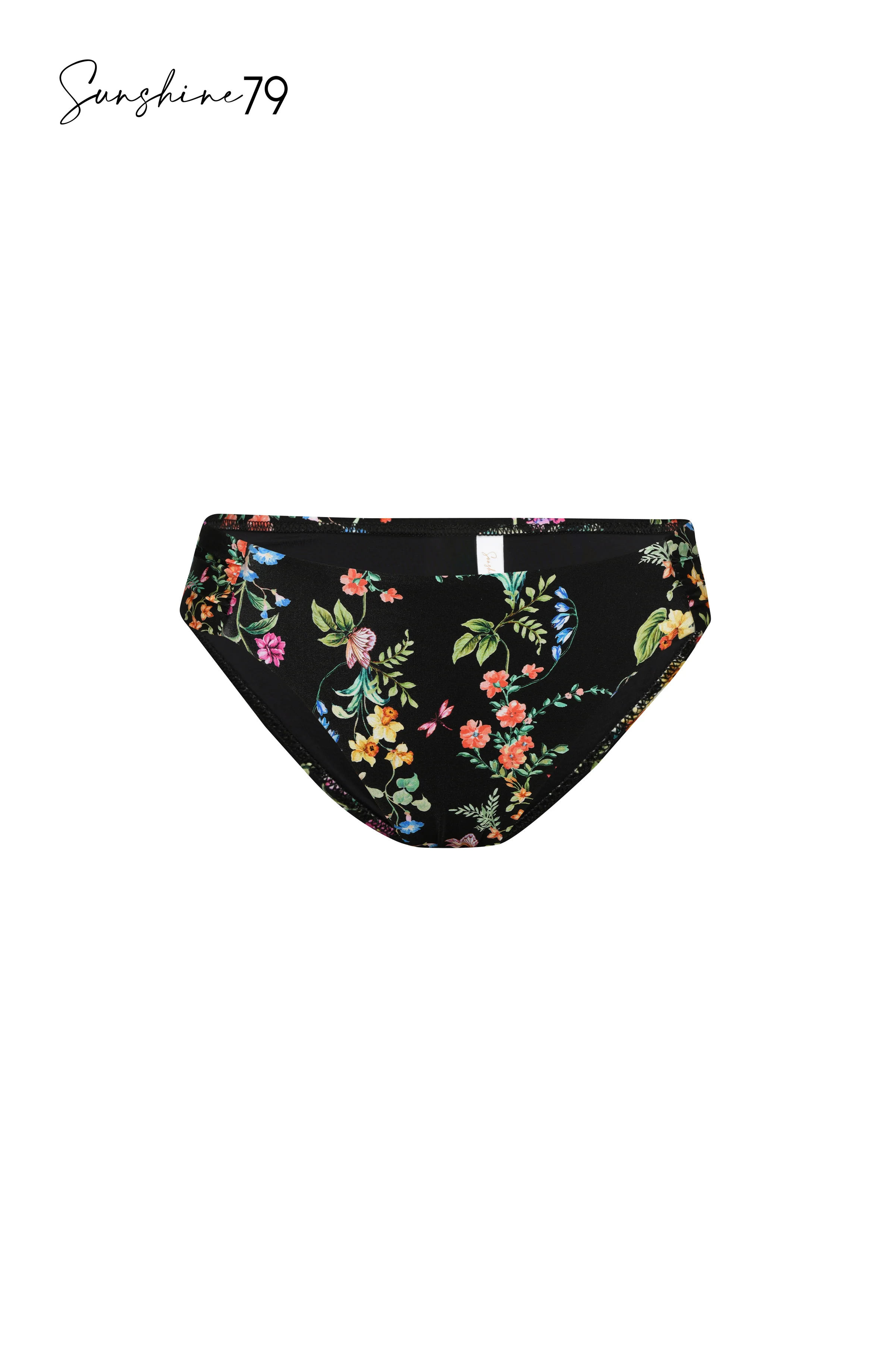 Sunshine 79 Wildflower Vines Side Shirred Hipster Bottom - FINAL SALE - Image 5